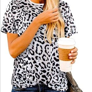 Animal print t shirt